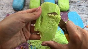 АСМР МЫЛО/РЕЖУ КУБИКИ НА МЫЛЕ/SOAP/ASMR
