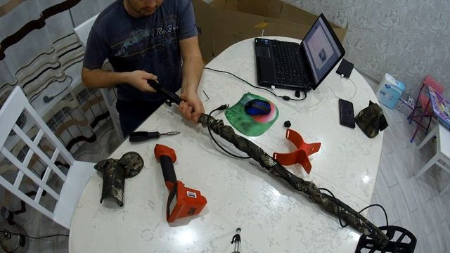 ПЕРЕДЕЛЫВАЮ MINELAB VANQUISH ПОД ПРЯМУЮ ШТАНГУ смотреть онлайн