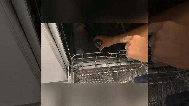 Установка уровня жесткости посудомоечной машины Samsung DW60M5050BB и заправка солью смотреть онлайн