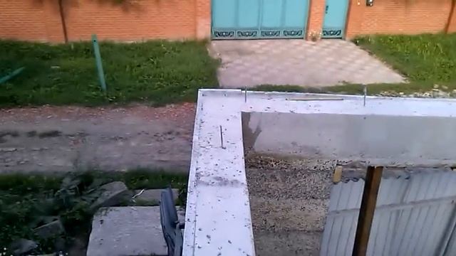 Гараж из арболита. Армопояс. Часть 2. смотреть онлайн