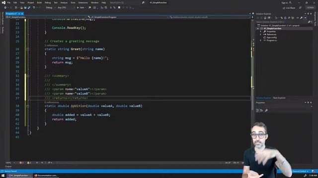 8.3 Document Comments - Learning C# смотреть онлайн