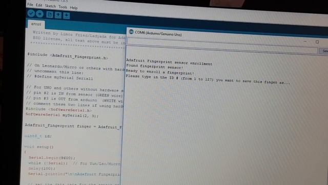 Fingerprint sensor with Arduino and ESP смотреть онлайн