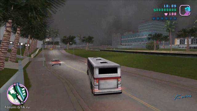 GTA Vice City - Водитель автобуса (Playing bus minigame) смотреть онлайн