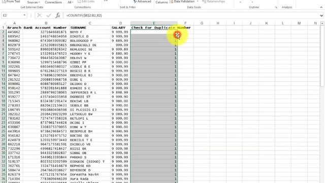 Identify Duplicates instance COUNTIF formula смотреть онлайн