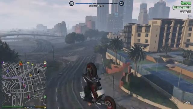 GTA5 - Байкер без шлема 2 смотреть онлайн