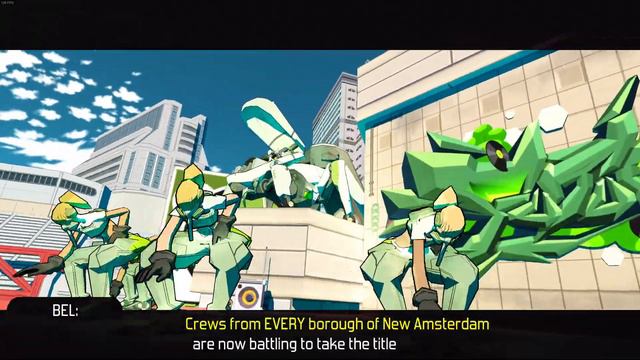 FUTURISM and ECLIPSE crew introductions - Bomb Rush Cyberfunk смотреть онлайн