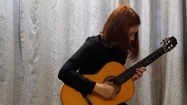 "Канцона" композитор Р.Пипо, исполняет Алиса Высокоостровская, преподаватель гитары Моторин В.П. смотреть онлайн