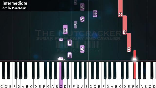 [Intermediate] Pas De Deux (Sugar Plum Fairy and Cavalier) - The Nutcracker | Piano Arrangement смотреть онлайн
