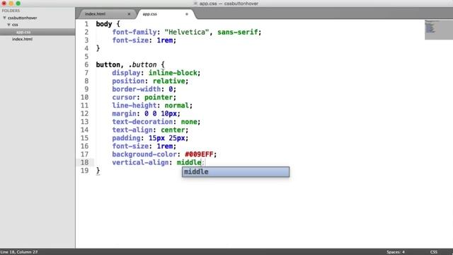 Curved Shadow Button Effect with CSS смотреть онлайн