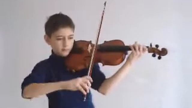 J.S.Bach - Sonata No.2 In A-moll. Fuga [part 1].