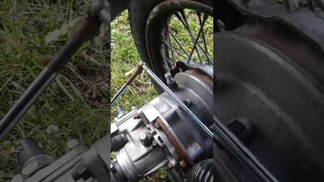 Привод на люльку мотоцикла урал (подключаемый) из деталей ваз. смотреть онлайн