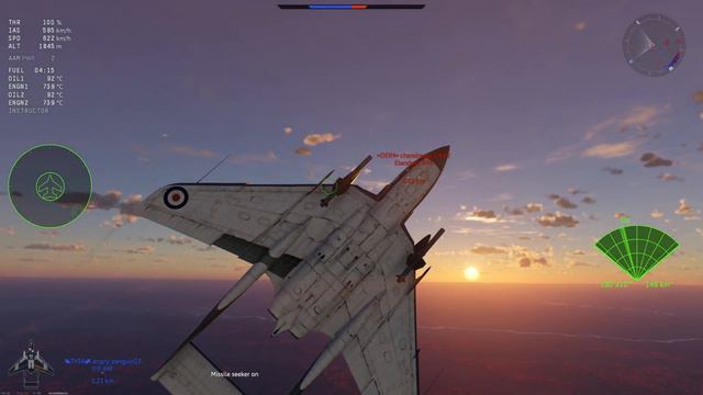 Sea Vixen FAW.2 vs. J-7II, Etendard IVM, & F-86A-5 | Match Highlight | War Thunder смотреть онлайн