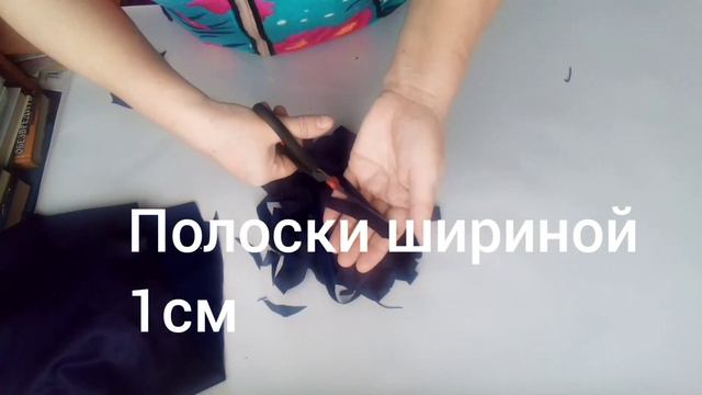 Коврик в прихожую из старых трико и футболок ? смотреть онлайн