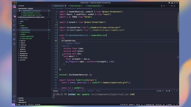 How to create animated shaders with three.js смотреть онлайн