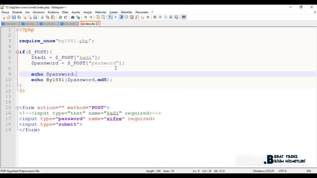 By1881 Encoder Tool (PHP) ~ Kullanımı смотреть онлайн