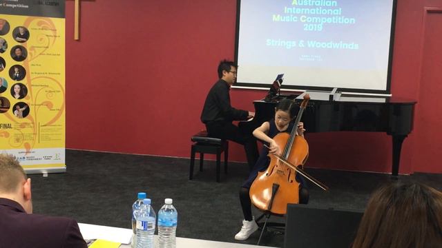 Allegro Appassionato by Camille Saint-Saëns - Gabriella Wu Cello (9yr) смотреть онлайн