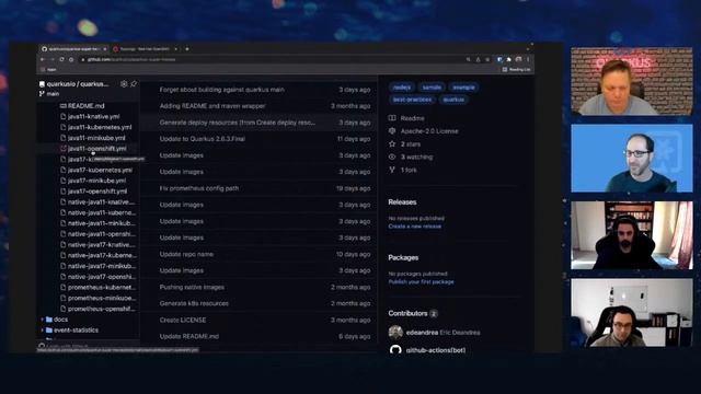 Quarkus Insights #78: Quarkus Example App Demo смотреть онлайн