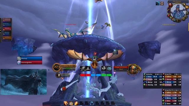 Wotlk Classic Phase 4 Unholy Dk PoV Dungeon Gamma The Oculus l World of Warcraft смотреть онлайн
