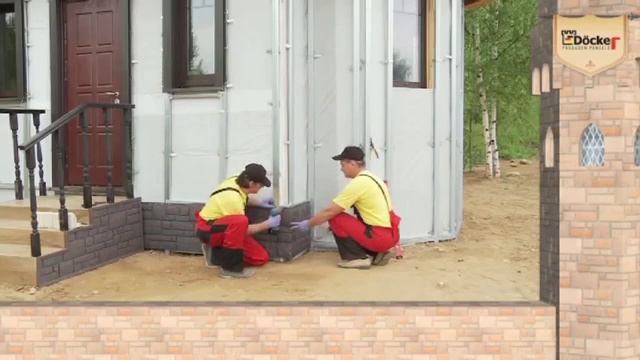 Монтаж угловых профилей цокольного сайдинга Деке Р смотреть онлайн