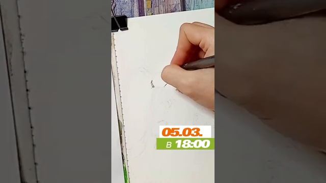 Белки. Белочки. Акварель. Как рисовать животных. смотреть онлайн