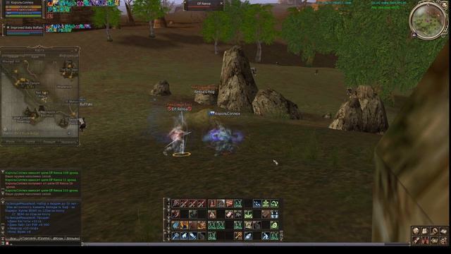 Супергном vs Elf Renoa (Gludin) Lineage 2 смотреть онлайн
