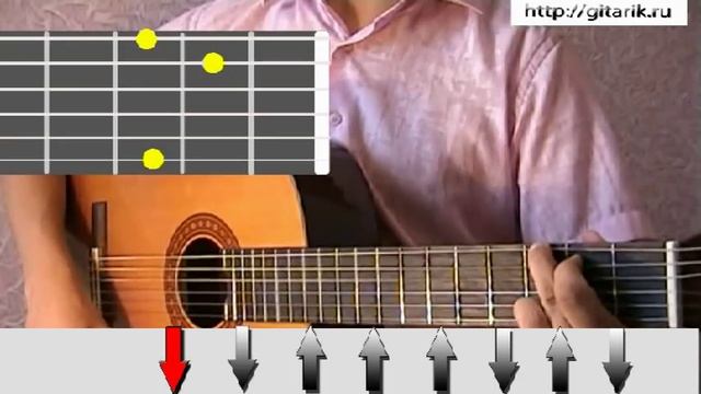 Ахра - Карие глаза урок на гитаре смотреть онлайн