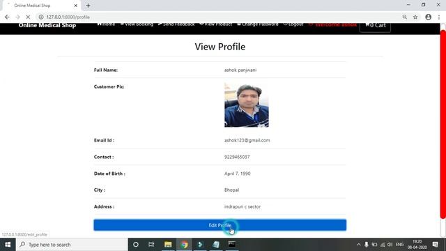 Online Medical Shop Project Python Django Sqlite Bootstrap смотреть онлайн