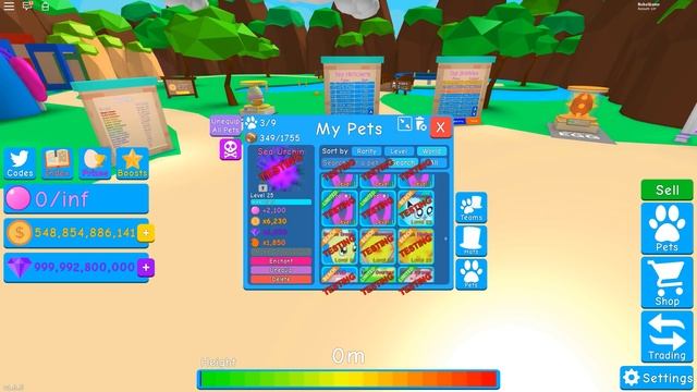 СИМУЛЯТОР ЖВАЧКИ ОБНОВЛЕНИЕ 300 МИЛЛИОНОВ! ПИТОМЦЫ И НОВЫЕ КОДЫ! Roblox Bubble gum Simulator смотреть онлайн