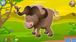 Savanna Animals - Toddlers Games Puzzles Kids Play - Educational Game For Kids