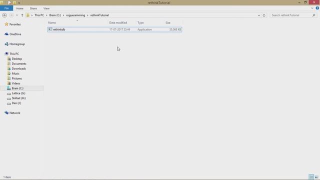 RethinkDB - 01 - Setting up RethinkDB смотреть онлайн