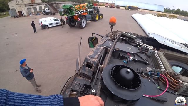 Зачинили моего "Джорджа". Пуск комбайна JD T-660i после ремонта. Плуг ПЛН-4-35 на МТЗ-1221. смотреть онлайн