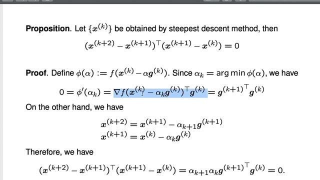 Coding steepest descent in Python смотреть онлайн