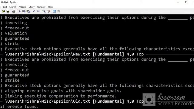 Epsilon Comparing two files смотреть онлайн