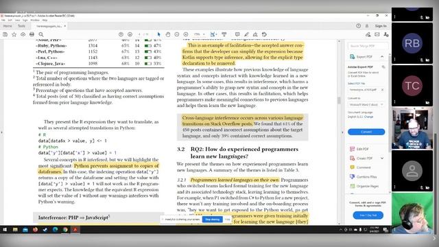 Here We Go Again Why's It Difficult for Developers to Learn Another Programming Language Venkatrama смотреть онлайн