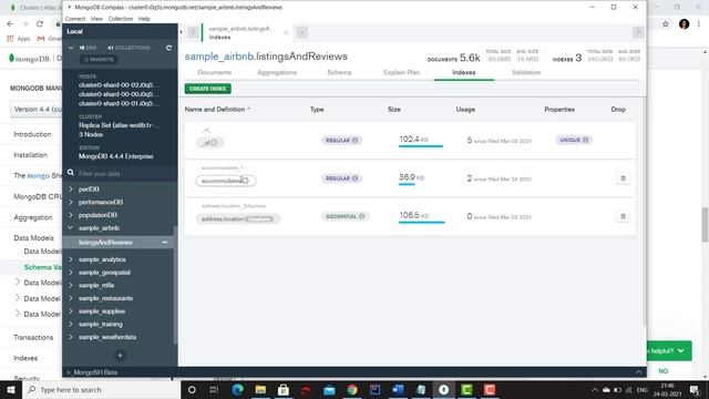 MongoDB Indexes смотреть онлайн