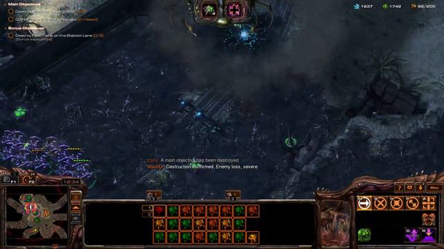 StarCraft 2 CO-OP on brutal: Abathur and Artanis in "Oblivion Express" смотреть онлайн