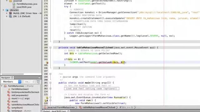 S3-OOP-E15P1 - Mengubah Data UPDATE (Java & MySQL) Menggunakan MySQL JDBC Driver pada NetBeans смотреть онлайн