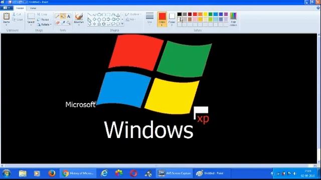 How to make Windows Xp boot screen in ms paint смотреть онлайн