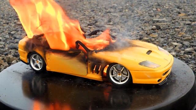 This Is What Happened To My Ferrari 550 Maranello - The Car Is On FIRE! смотреть онлайн