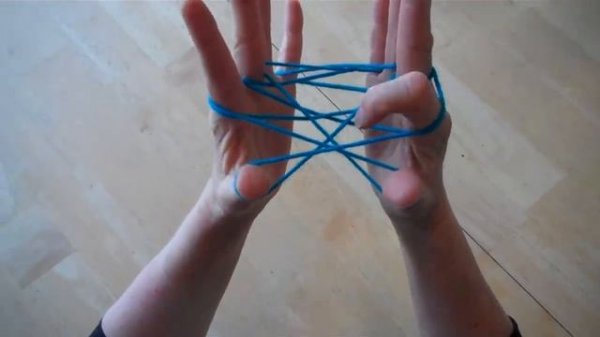 Hammock / Fishnet string figure - Step by step  tutorial