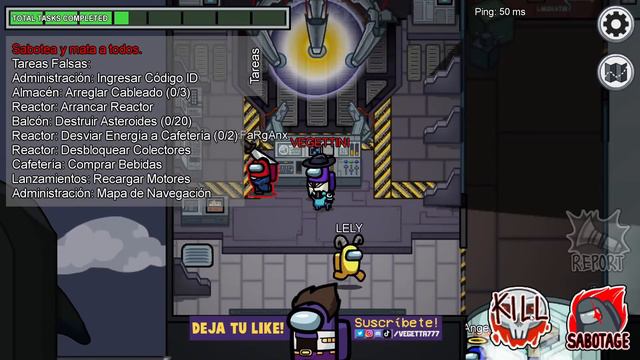 AMONG US: IMPOSTORES WILLY Y VEGETTA смотреть онлайн