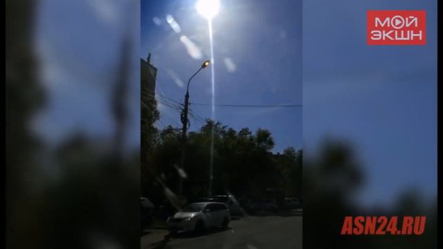В Благовещенске днем горят фонари смотреть онлайн
