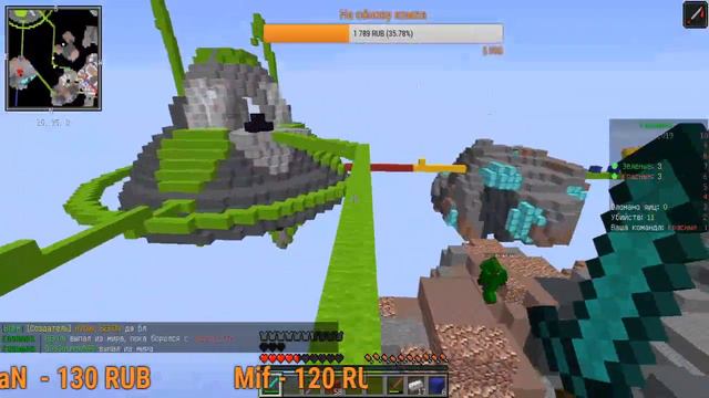 Гусь на Bullcraft стримит. Фан на мини играх смотреть онлайн
