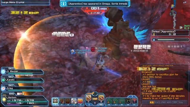 Phantasy Star Online 2 : Defeat Apprentice with Harem Boy (Extra Hard lv.80+) смотреть онлайн