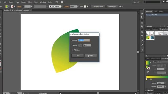 How to Make Leaf in Illustrator - Graphics Design Tutorial for Beginners смотреть онлайн