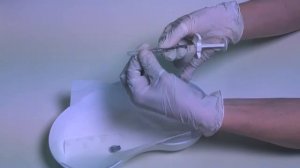 Как установить иглу на шприц луер-лок (Luer-Loсk)