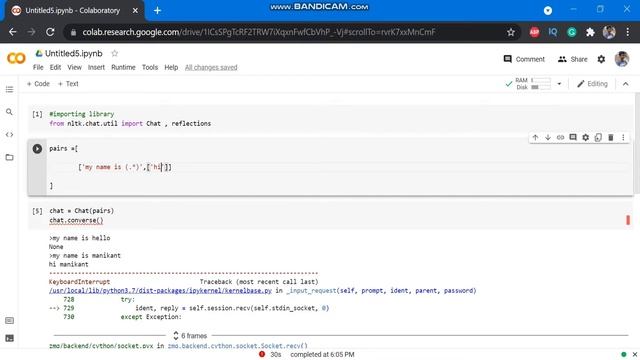 How to make Simple Ai Chatbot using Python | Python Chat bot tutorial | Kannada смотреть онлайн