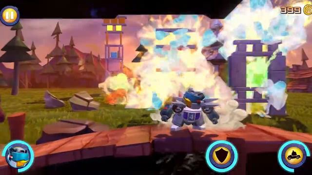 Огляд гри Angry Birds Transformers смотреть онлайн
