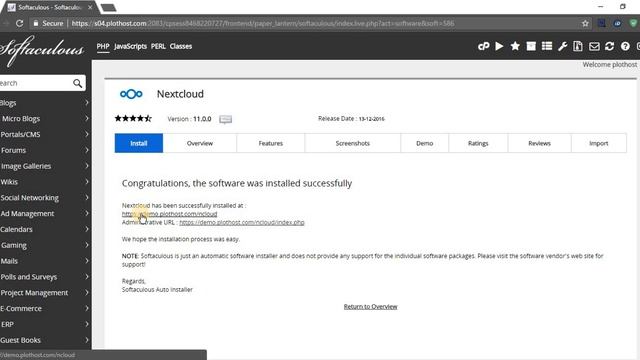 How to install Nextcloud from cPanel with Softaculous смотреть онлайн