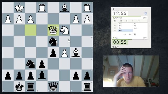 Tactical features of a position change! · Training Game смотреть онлайн
